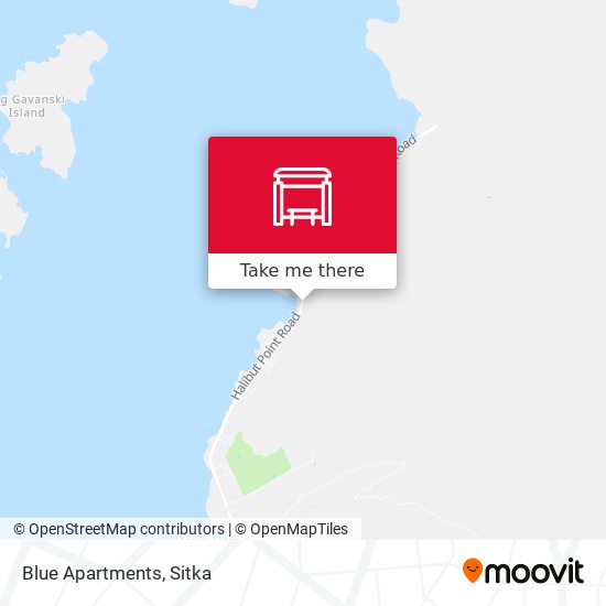 Mapa de Blue Apartments