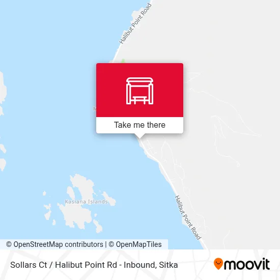 Sollars Ct / Halibut Point Rd - Inbound map