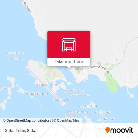 Mapa de Sitka Tribe