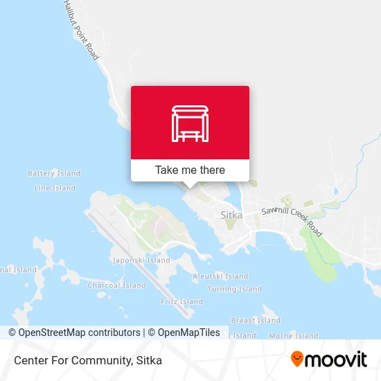 Center For Community map