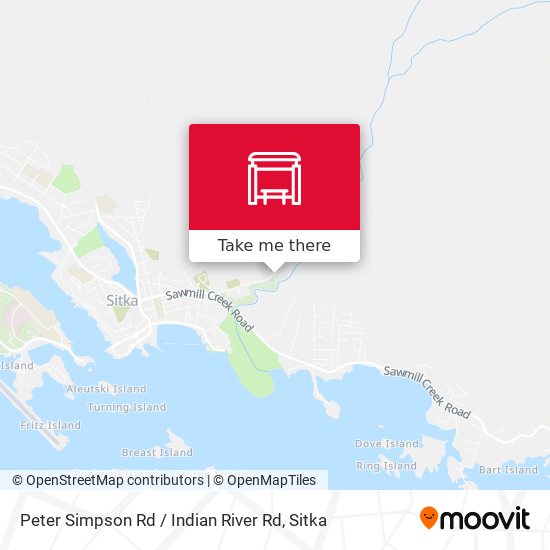 Mapa de Peter Simpson Rd / Indian River Rd