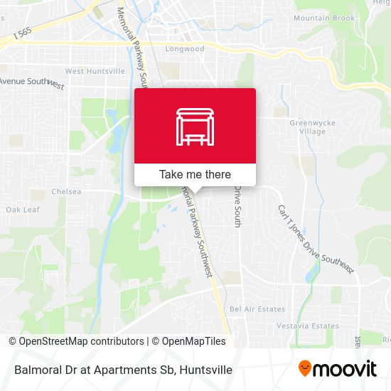 Mapa de Balmoral Dr at Apartments Sb