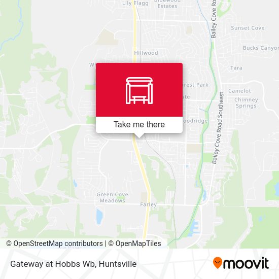 Gateway at Hobbs Wb map