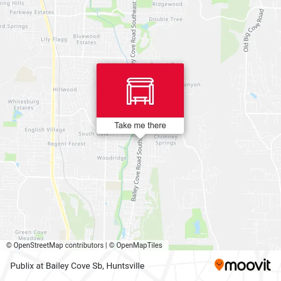 Mapa de Publix at Bailey Cove Sb