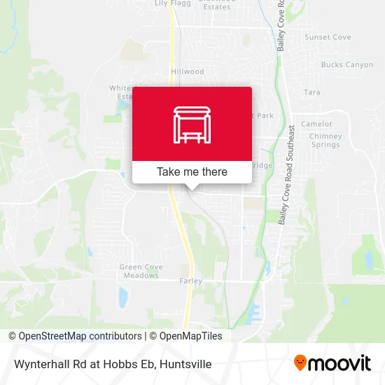 Mapa de Wynterhall Rd at Hobbs Eb