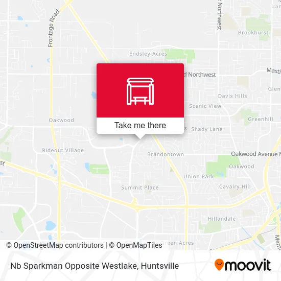 Mapa de Nb Sparkman Opposite Westlake