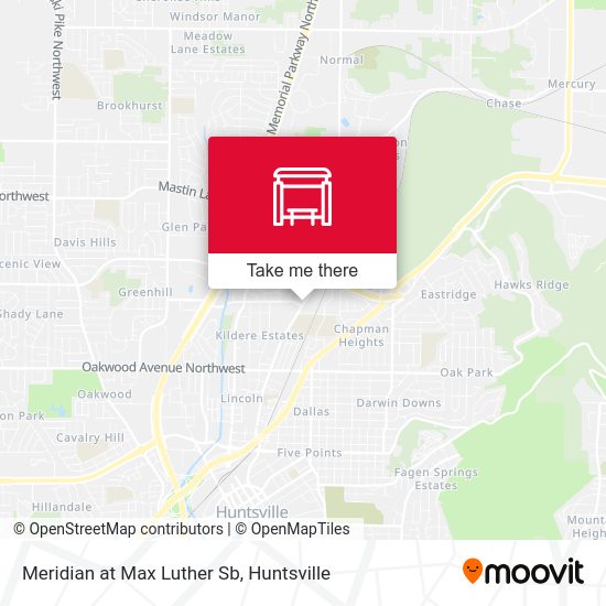 Meridian at Max Luther Sb map