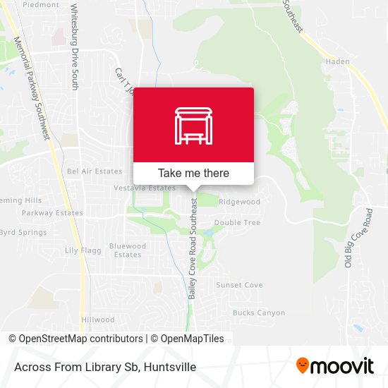 Across From Library Sb map