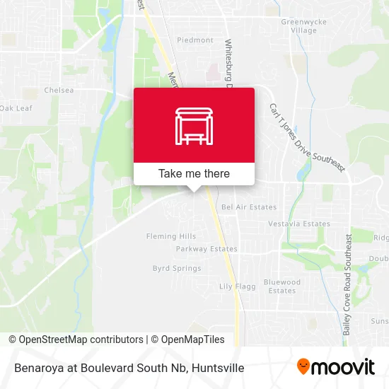 Mapa de Benaroya at Boulevard South Nb