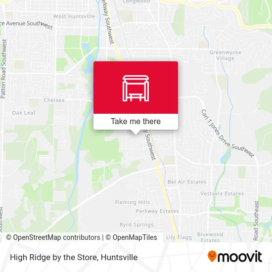 Mapa de High Ridge by the Store