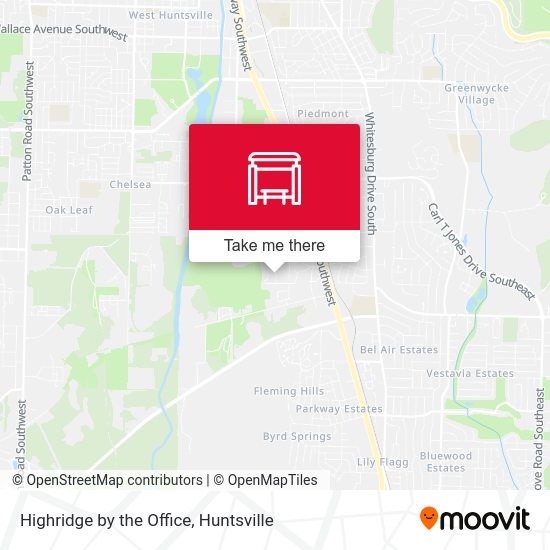 Highridge by the Office map