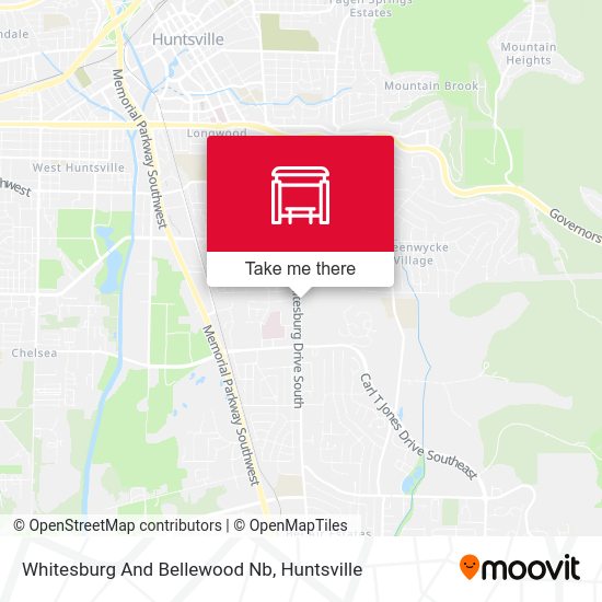 Mapa de Whitesburg And Bellewood Nb