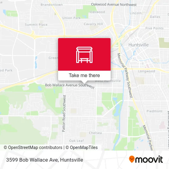 Mapa de 3599 Bob Wallace Ave