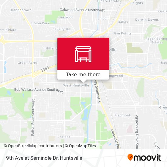 9th Ave at Seminole Dr map