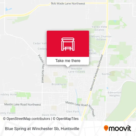 Mapa de Blue Spring at Winchester Sb