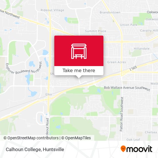 Mapa de Calhoun College