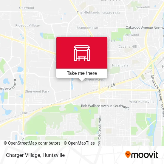 Mapa de Charger Village