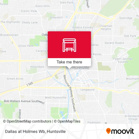 Mapa de Dallas at Holmes Wb
