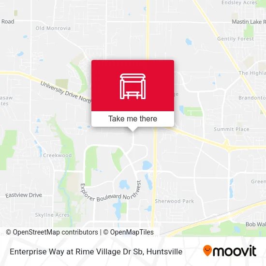 Mapa de Enterprise Way at Rime Village Dr Sb