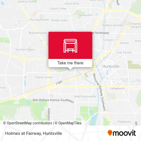 Mapa de Holmes at Fairway