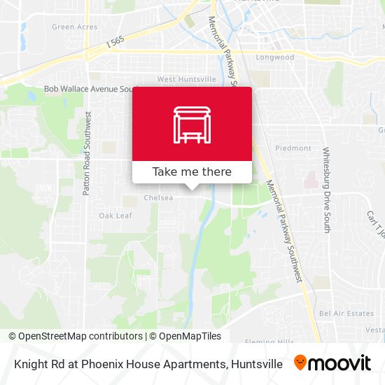 Knight Rd at Phoenix House Apartments map