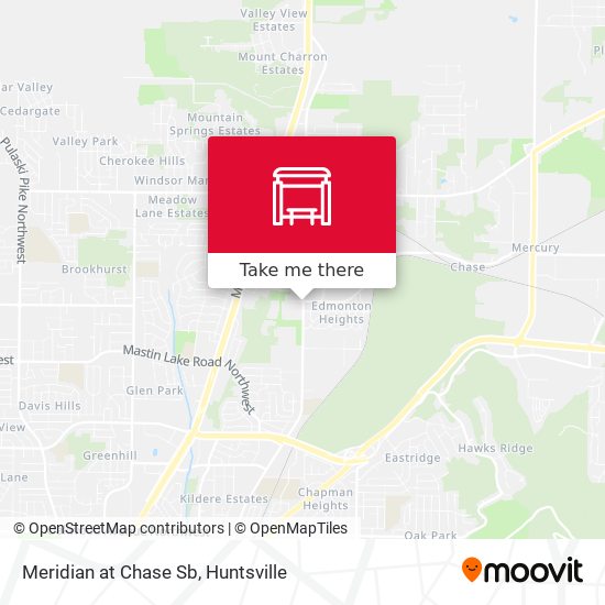 Meridian at Chase Sb map