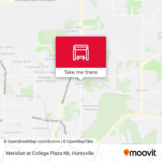 Meridian at College Plaza Nb map