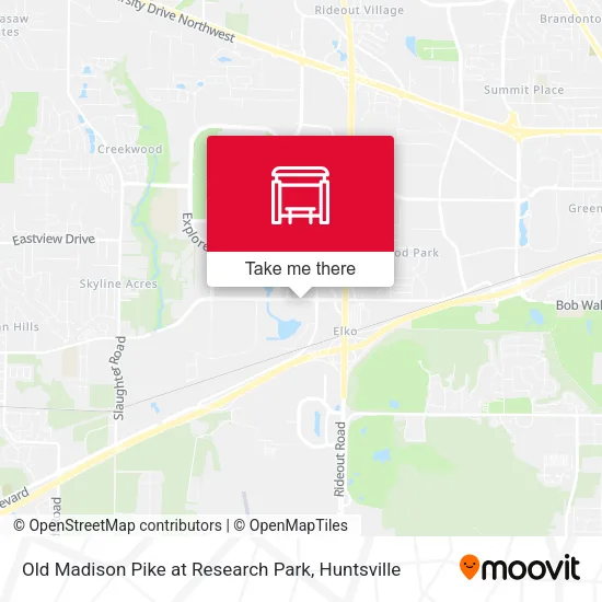 Mapa de Old Madison Pike at Research Park
