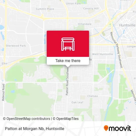 Mapa de Patton at Morgan Nb