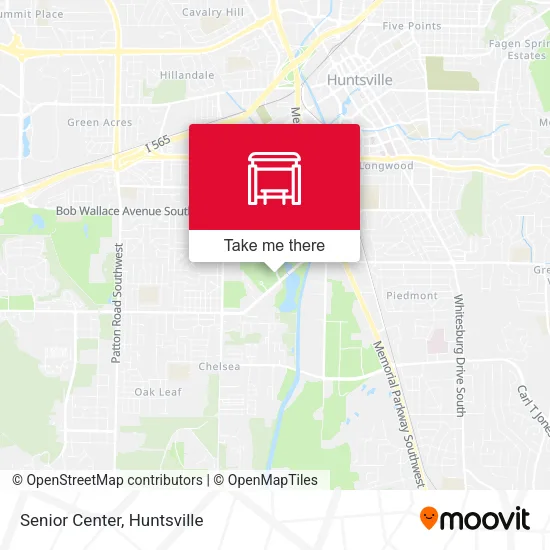 Senior Center map