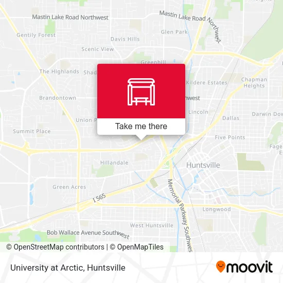 Mapa de University at Arctic