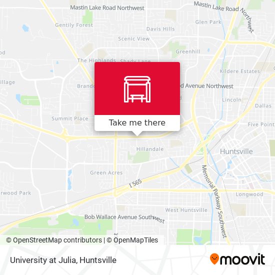 University at Julia map