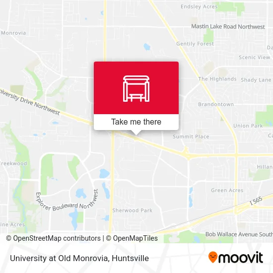 Mapa de University at Old Monrovia