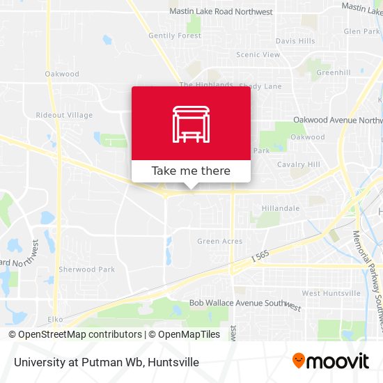 University at Putman Wb map