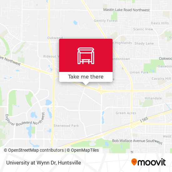 Mapa de University at Wynn Dr