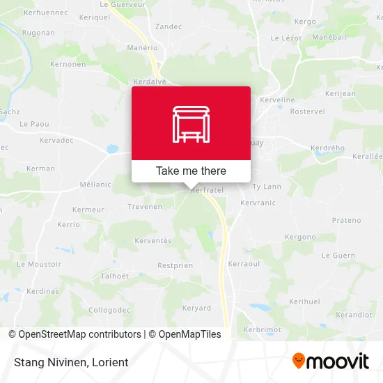 Stang Nivinen map