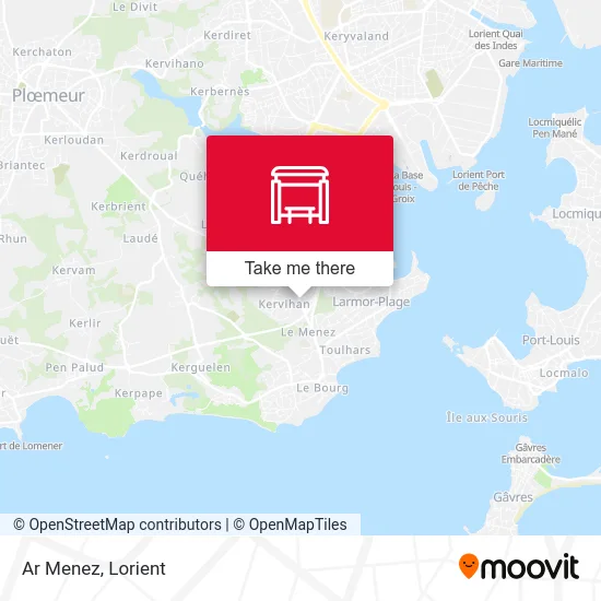 Ar Menez map