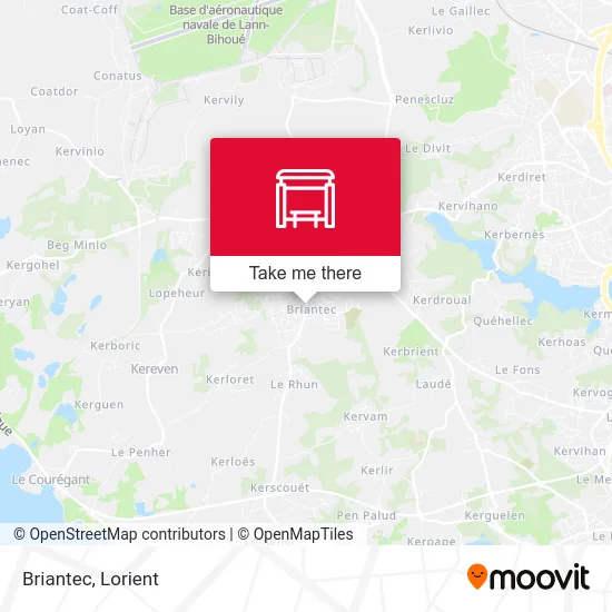 Briantec map