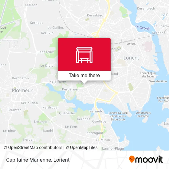 Capitaine Marienne map