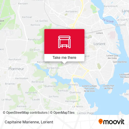 Capitaine Marienne map