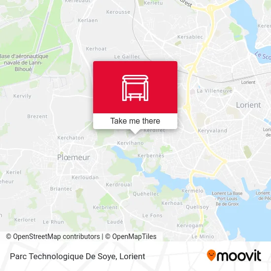 Parc Technologique De Soye map