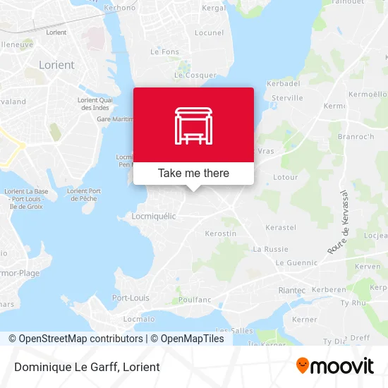 Dominique Le Garff map