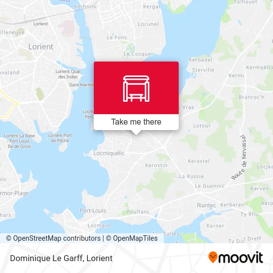 Dominique Le Garff map