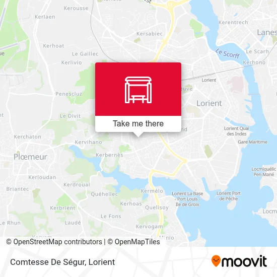 Comtesse De Ségur map