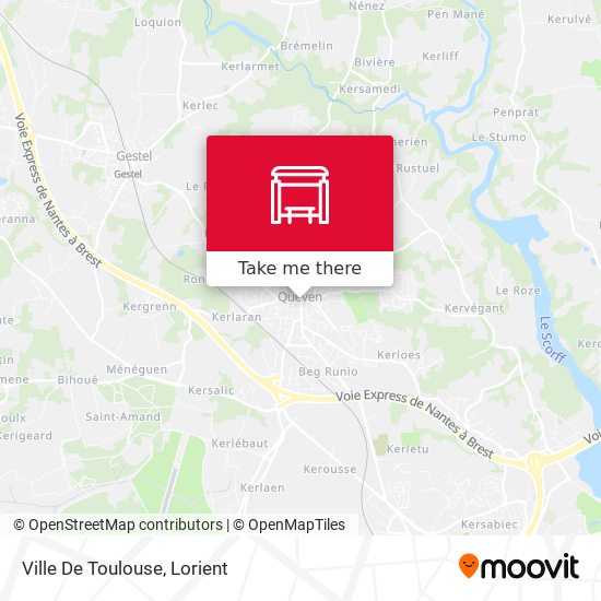Ville De Toulouse map
