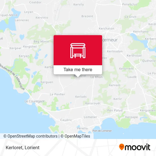 Kerloret map
