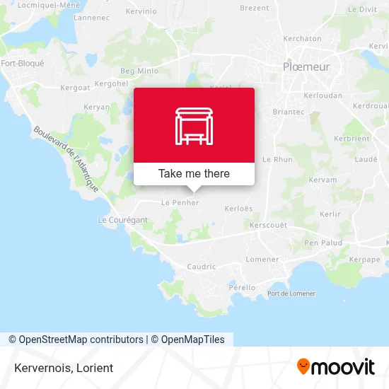 Kervernois map