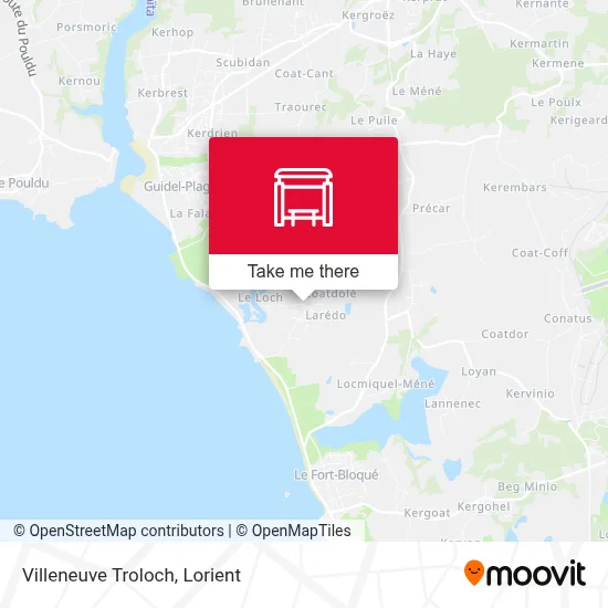 Villeneuve Troloch map
