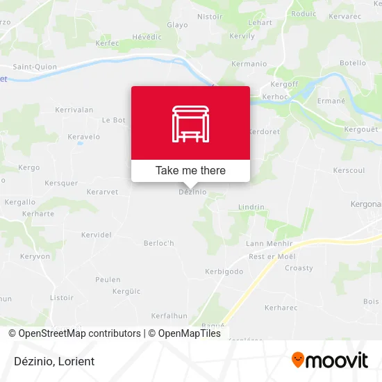 Dézinio map