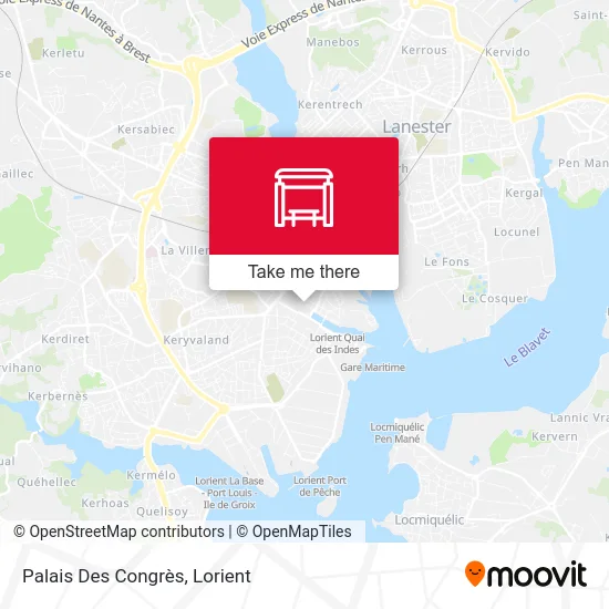 Palais Des Congrès map